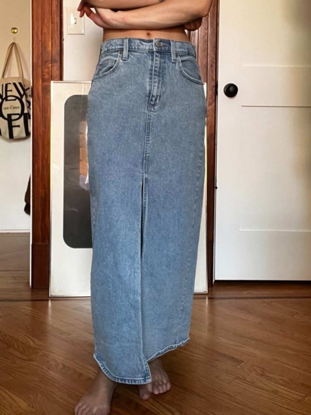 Universal Thread Maxi Denim Skirt